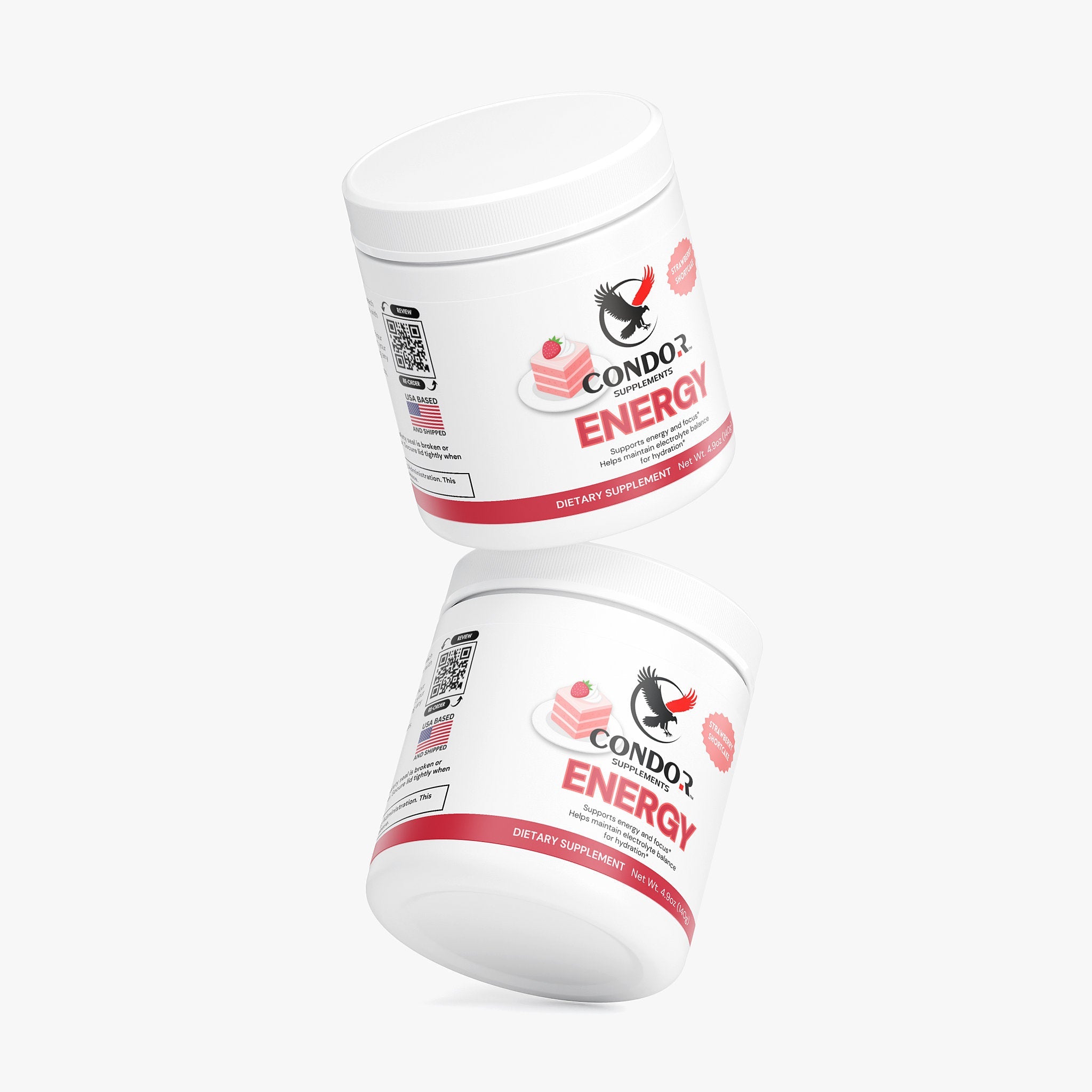 Energy Drink Mix (Strawberry Shortcake)