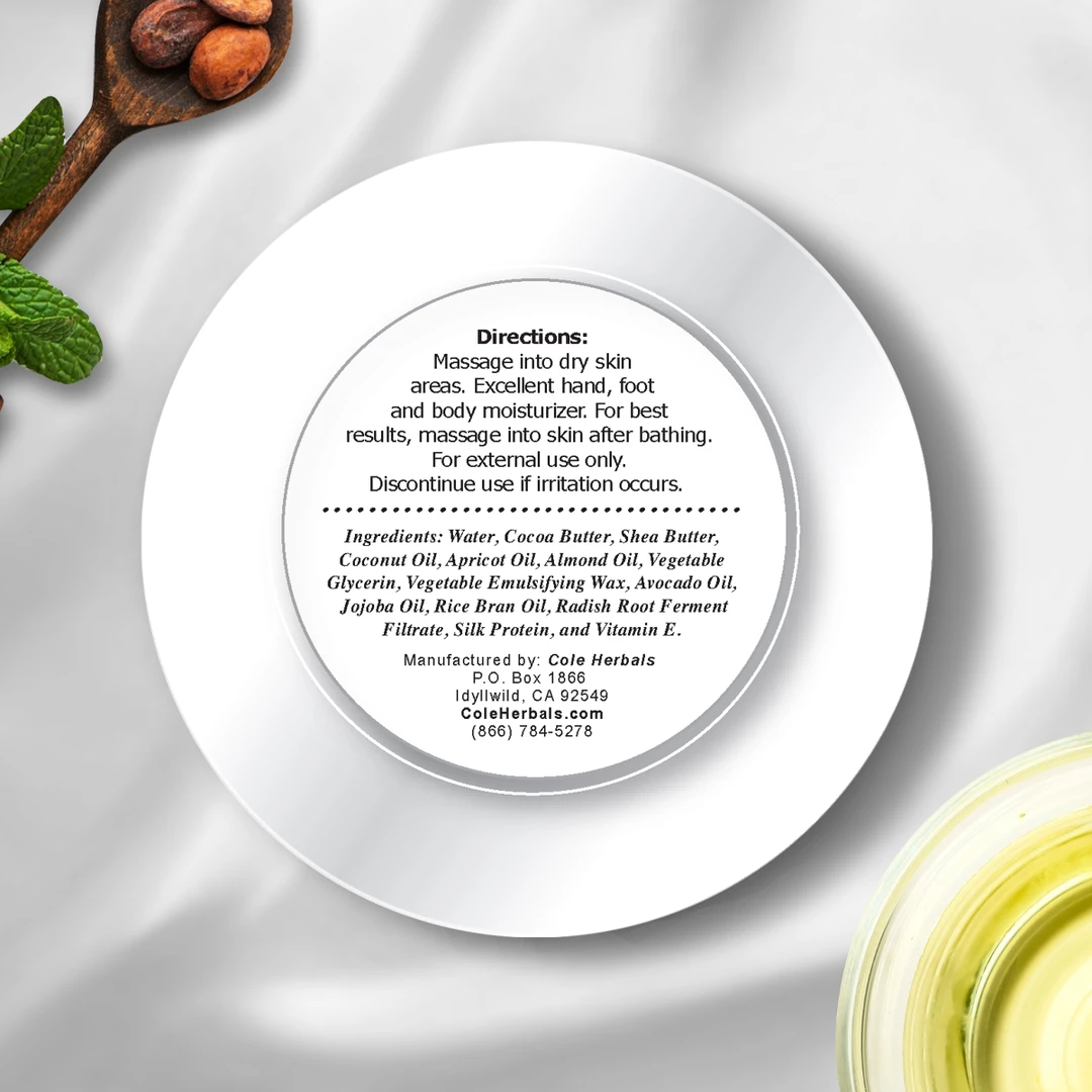 37 - Dr. Cole's Gourmet Body Butter - IMMUNE SUPPORT