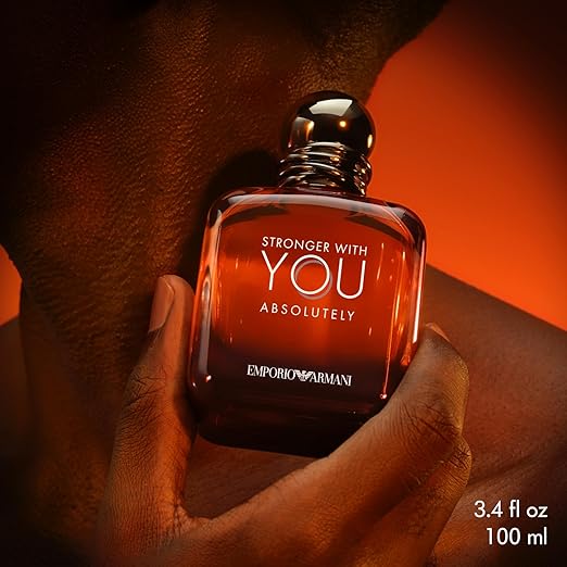 Emporio Armani Stronger With You ABSOLUTELY 3.3oz.Parfum Spray New in Sealed Box