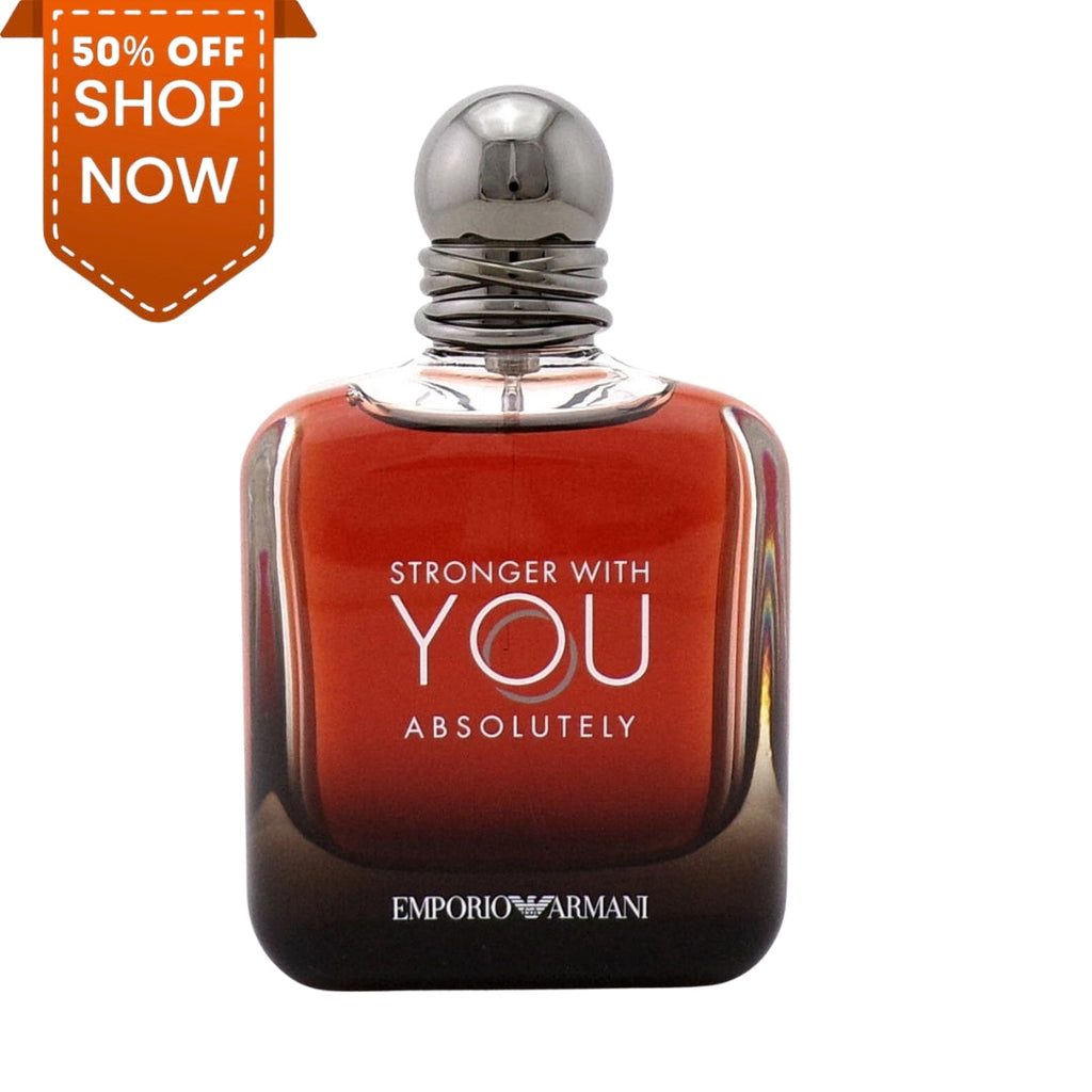 Emporio Armani Stronger With You ABSOLUTELY 3.3oz.Parfum Spray New in Sealed Box