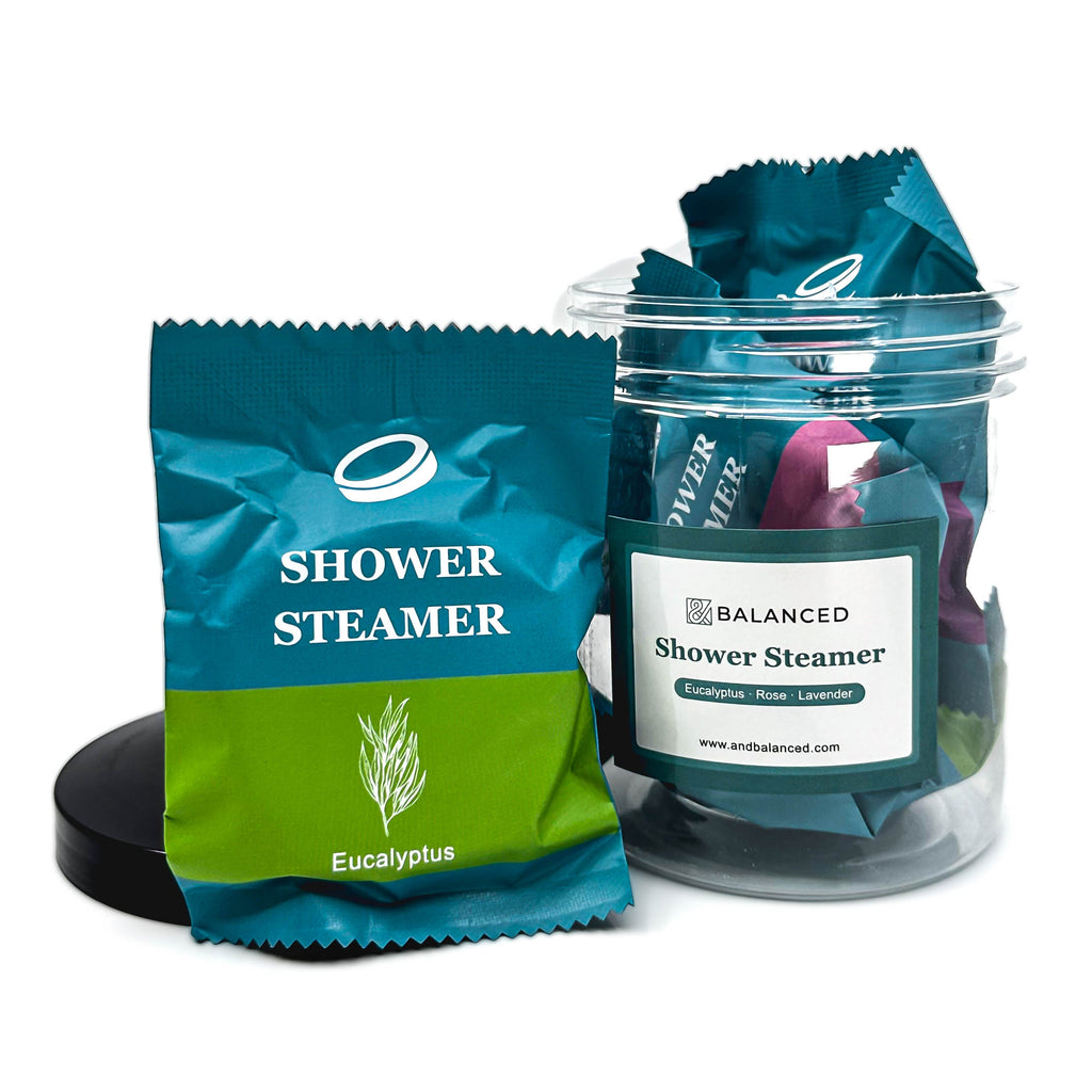 6 Pack (2 Of Each Scent) &Balanced Shower Steamers