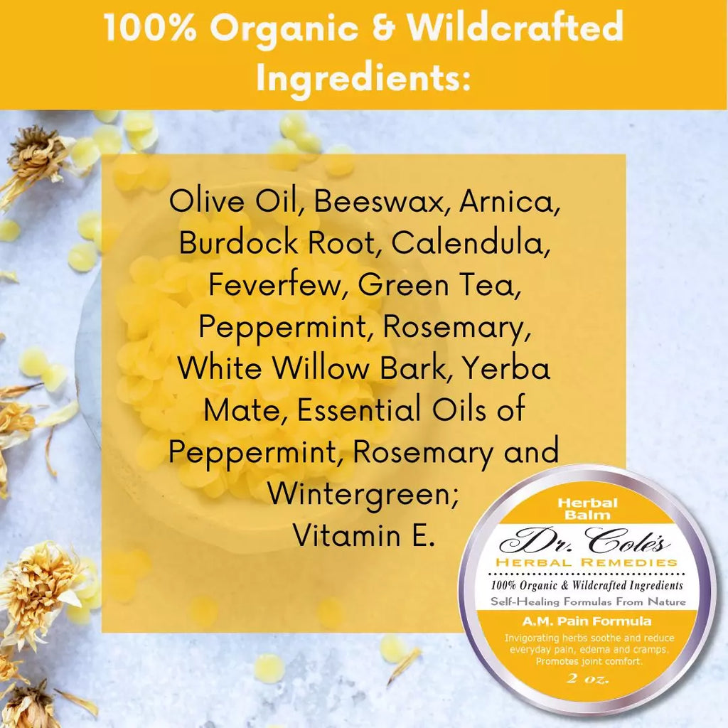 21 - Dr. Cole's A.M. Pain Herbal Balm
