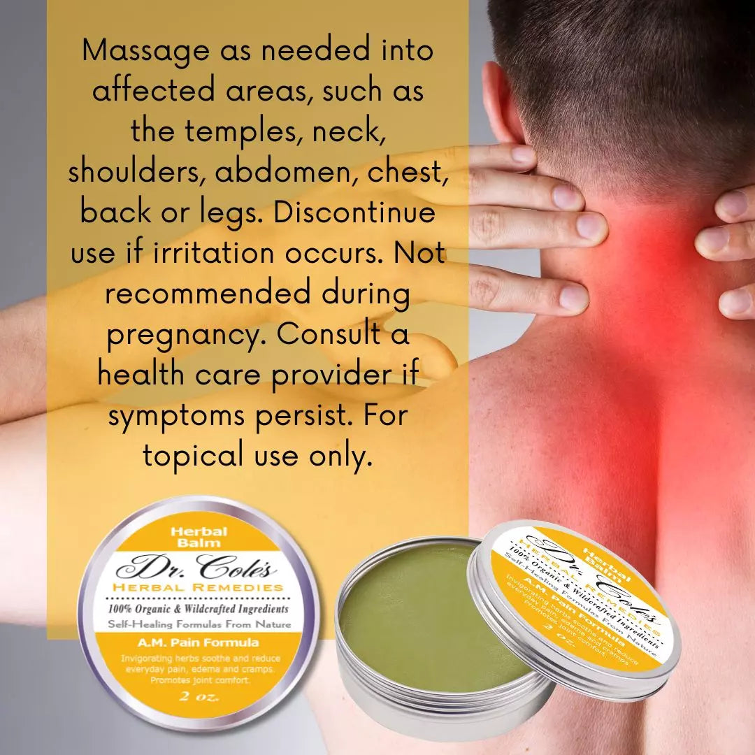 21 - Dr. Cole's A.M. Pain Herbal Balm