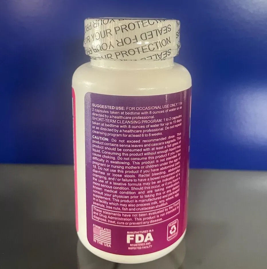 Hibody Detox & Cleanse Colon Supplement – Supports Digestive Health, Natural Detoxification & Fast Results