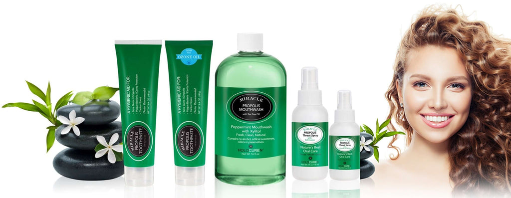 2 oz Miracle Propolis Throat Spray  with 7 other herbs for Flu season and Allergies