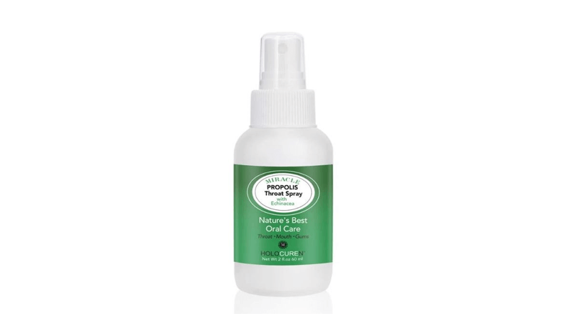 2 oz Miracle Propolis Throat Spray  with 7 other herbs for Flu season and Allergies